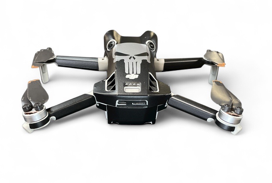 DJI Mini 4 Pro- *PUNISHER* Decal* /Skin / wrap / .🚫Drone not included