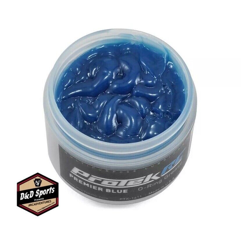 ProTek RC PTK-1411 “Premier Blue” O-Ring Grease and Multipurpose Lubricant (4oz)