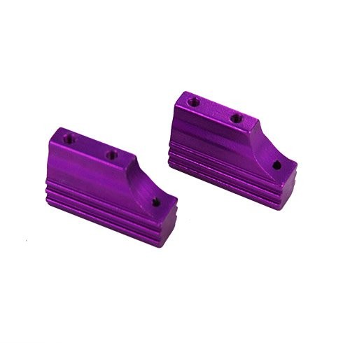 02128 PURPLE ALUMINUM ENGINE MOUNT