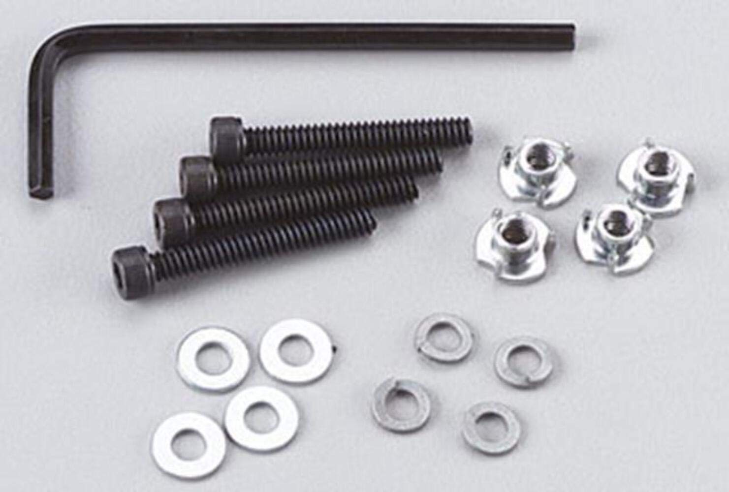 Du-Bro 130 6-32 x 1″ Socket Head Bolt And Blind Nut Set (4-Pack)