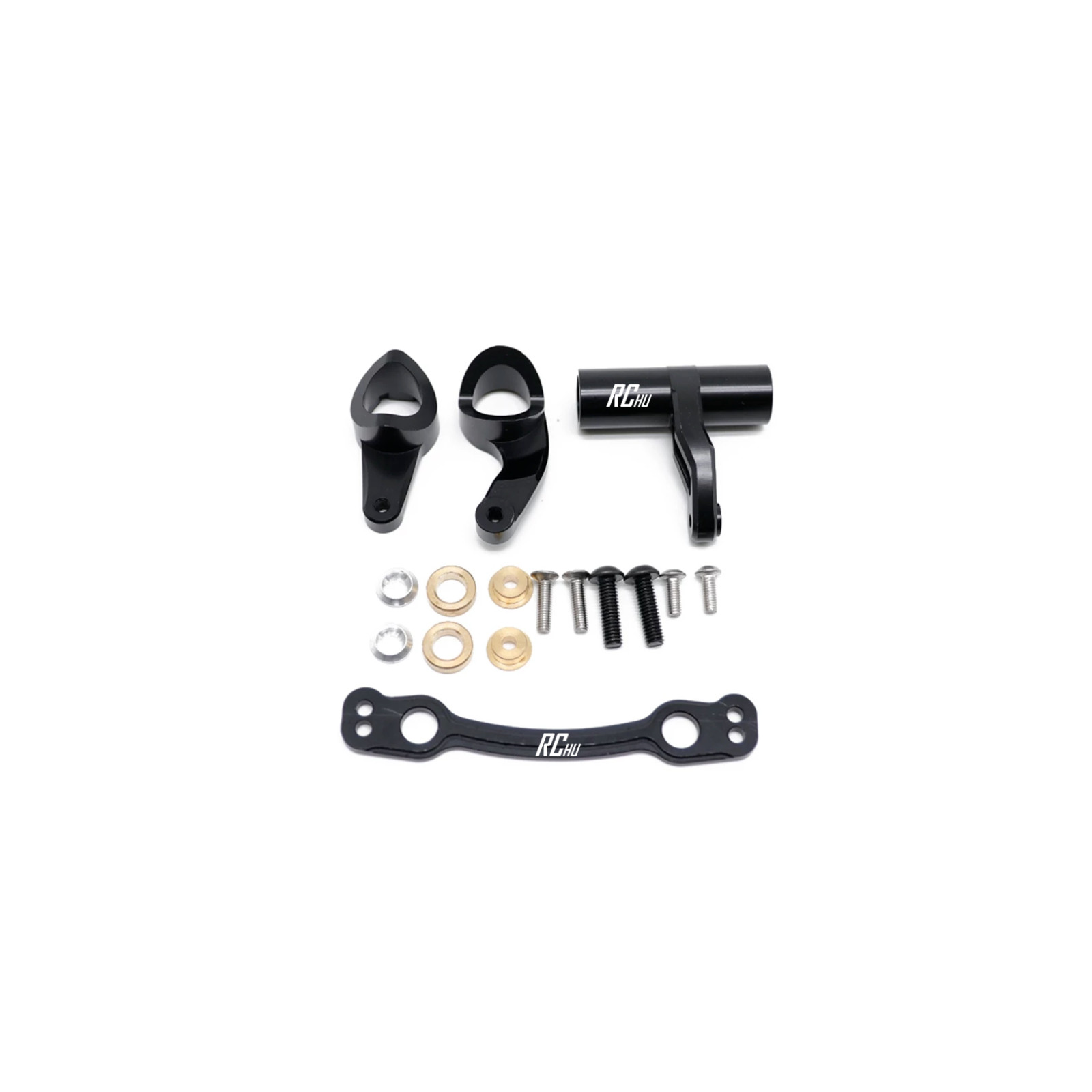 RC Hop Ups CNC Aluminum Steering Bell Crank Set For Arrma 6S Models