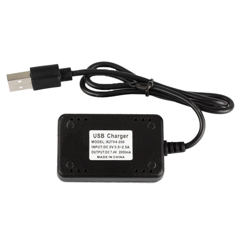 7.4V Li-ion Li-po Lipo USB RC Battery Charger with 3 Pin Plug