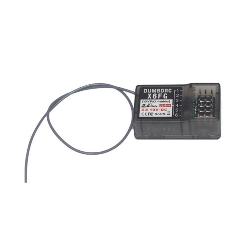 For DUMBORC X4 6 channels Gyroscope Radio Transmitter Receiver X6F/X6FG 2.4ghz