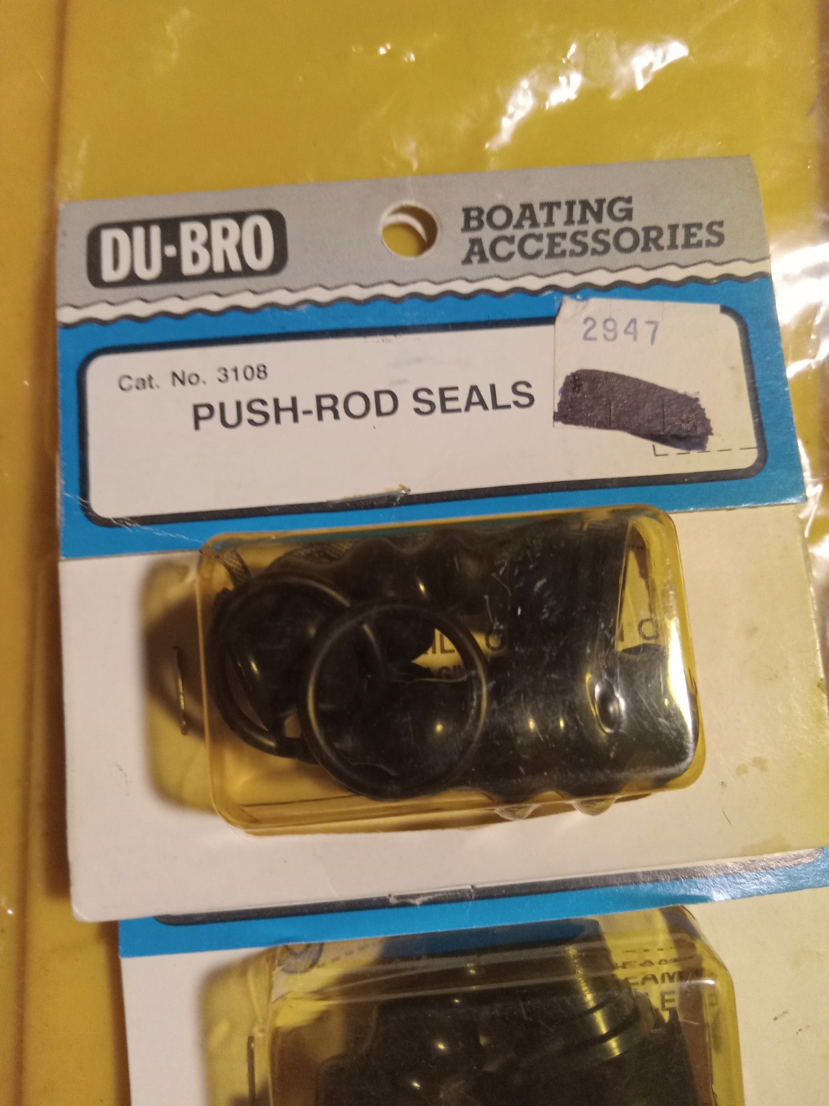 VTG DU-BRO RCBOAT PUSH ROD SEALS. AEROMARINE, DUMAS, OCTURA, PRANTHER