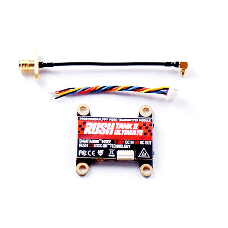 RUSHFPV RUSH Tank II Ultimate VTX 5.8G 48CH RaceBand Pitmode 25mW 200mW 500mW