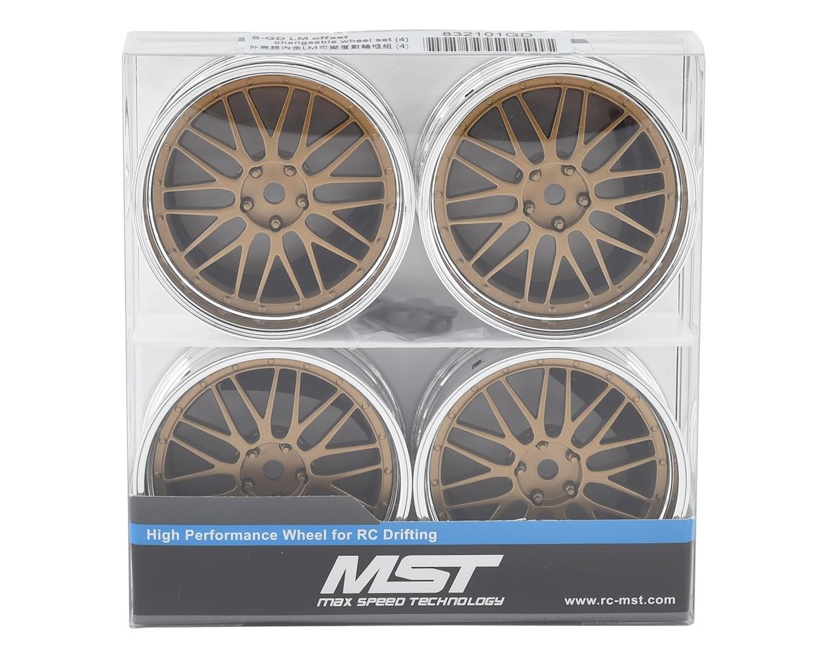 MST S-GD LM offset changeable wheel set (4) [MXS-832101GD]