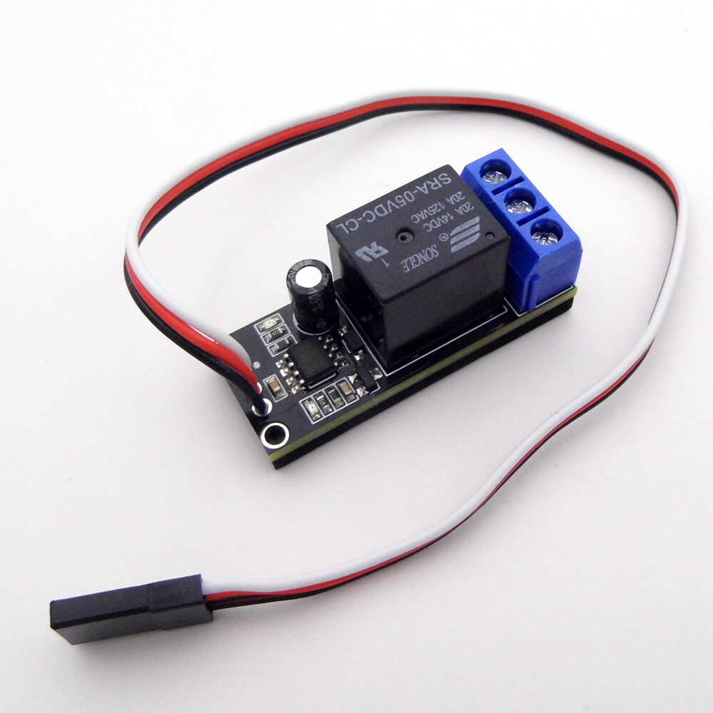 RC Model PWM Receiver Control Switch 20A Relay for Water Pump Light FPV Camera