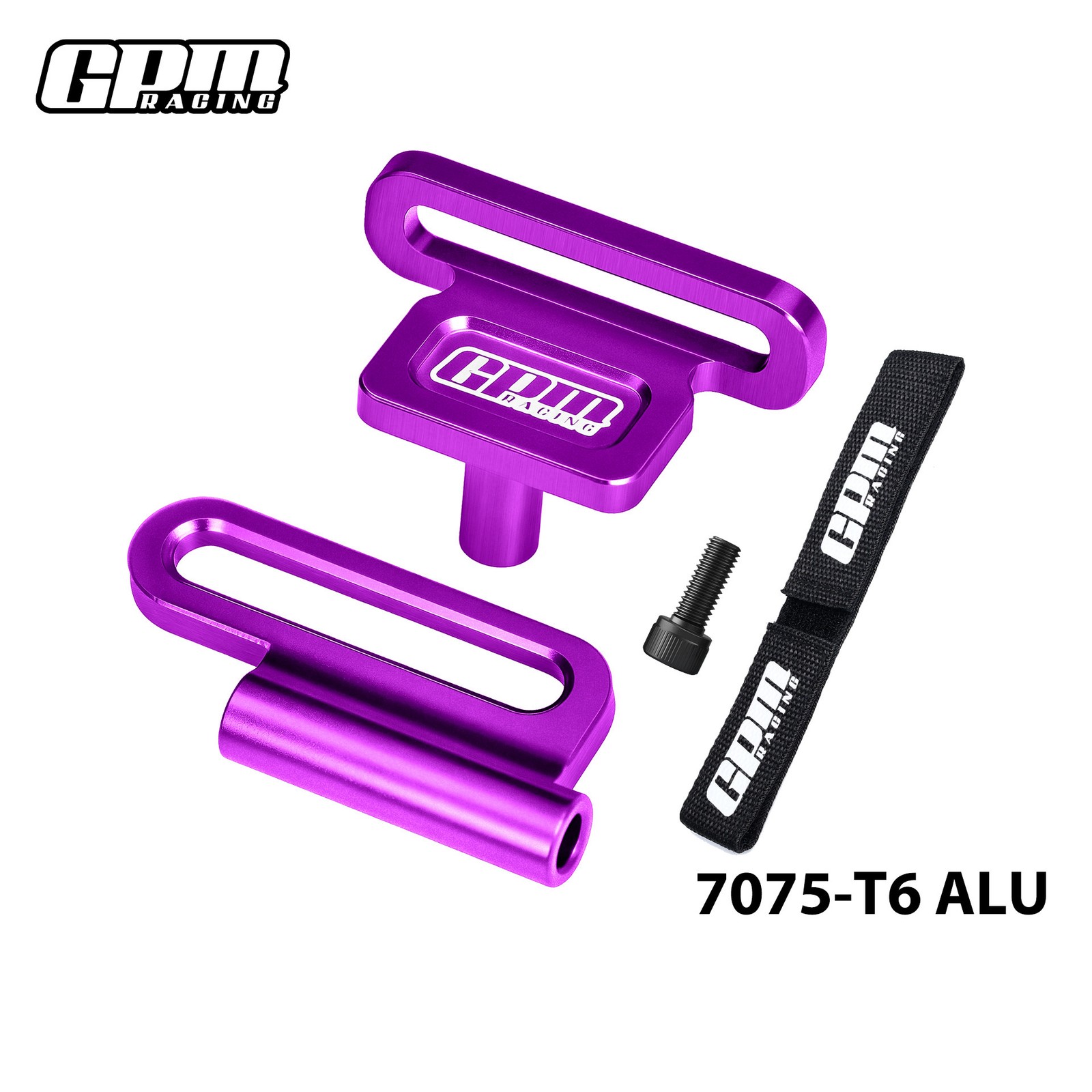 Battery Holder + Fixed Strap for ARRMA 1/16 MINI KRATON 3S DSC 4X4 RTR Brushless