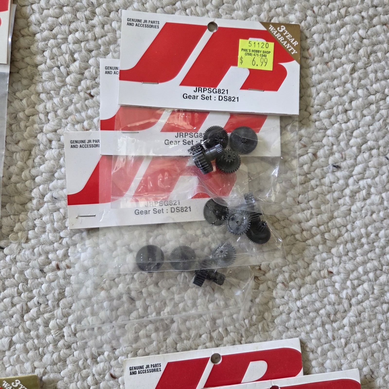 JR Racing ~ Plastic Servo Gear Lot ~ 44 Items ~ RC Servo Parts Lot ~ NIP NOS