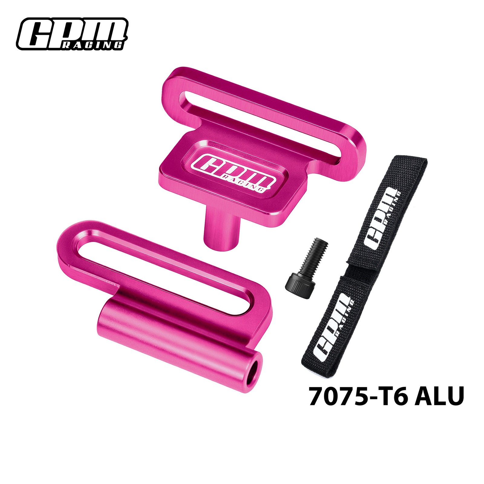 Battery Holder + Fixed Strap for ARRMA 1/16 MINI KRATON 3S DSC 4X4 RTR Brushless