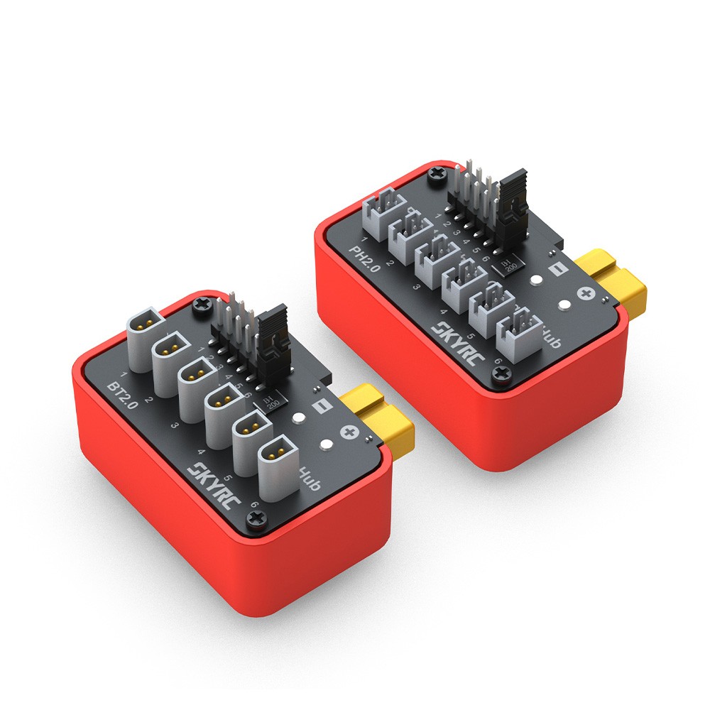 SKYRC Lipo Battery Charging Hub OSH 6-Port For B6neo B6ACneo B6neo+ B6neo 2