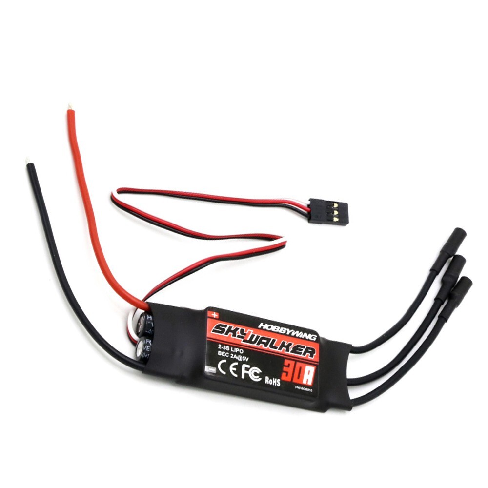 Hobbywing Skywalker 20A 30A 40A 50A 60A ，80A ESC 2-6s BEC Speed Controller