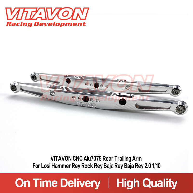 Vitavon CNC Alu7075 Rear Trailing Arm For Losi Baja Rey 2.0/1.0 Rcok Rey 1:10