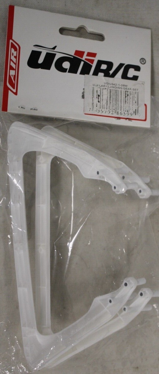 UDIR/C #UDIU842–1-08W landing gear set of 2 White RC Drone Parts