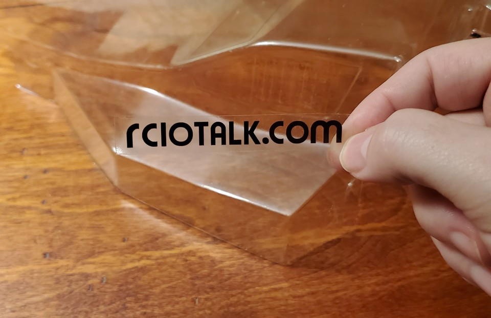 RC10TALK RetroSport Black decals – Associated – Losi – Tamiya – Kyosho – Yokomo