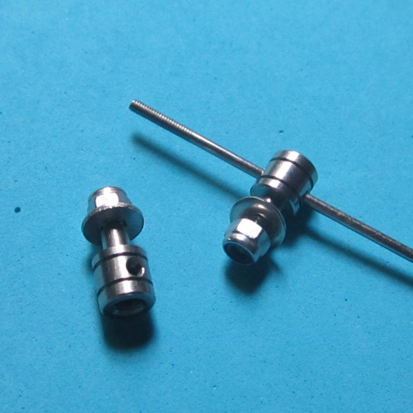 6x 2mm Linkage Connector Rudder Servo Push Rod Stopper f RC Boat Airplane robot