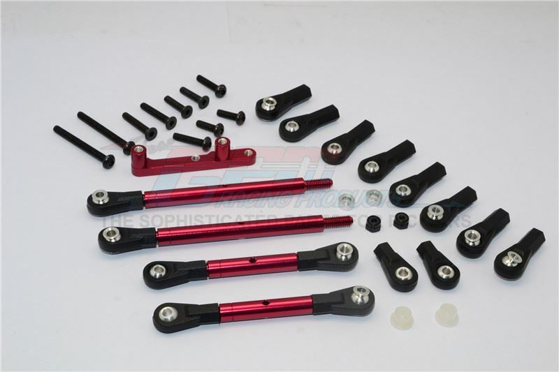 GPM CC161 ALLOY REAR ADJUSTABLE SUSPENSION LINKS RC 1/10 TAMIYA CC-01 TRUCK