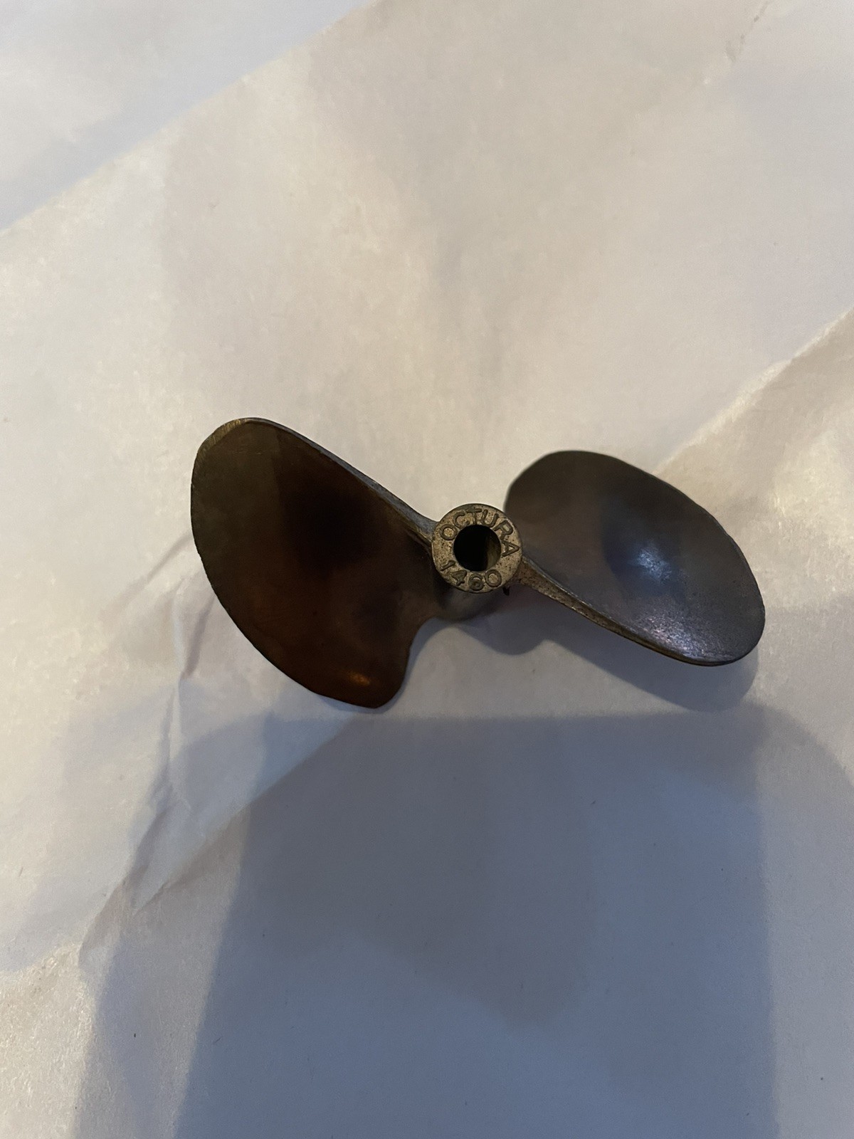 Octura Beryllium Copper RC Boat Propeller 1460 Good Used Condition