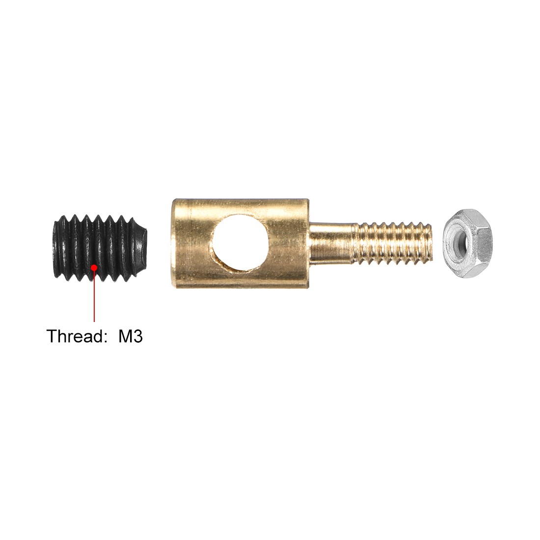 5pcs Linkage Stoppers Connecting Servo Arm Push Rod for RC Airplane