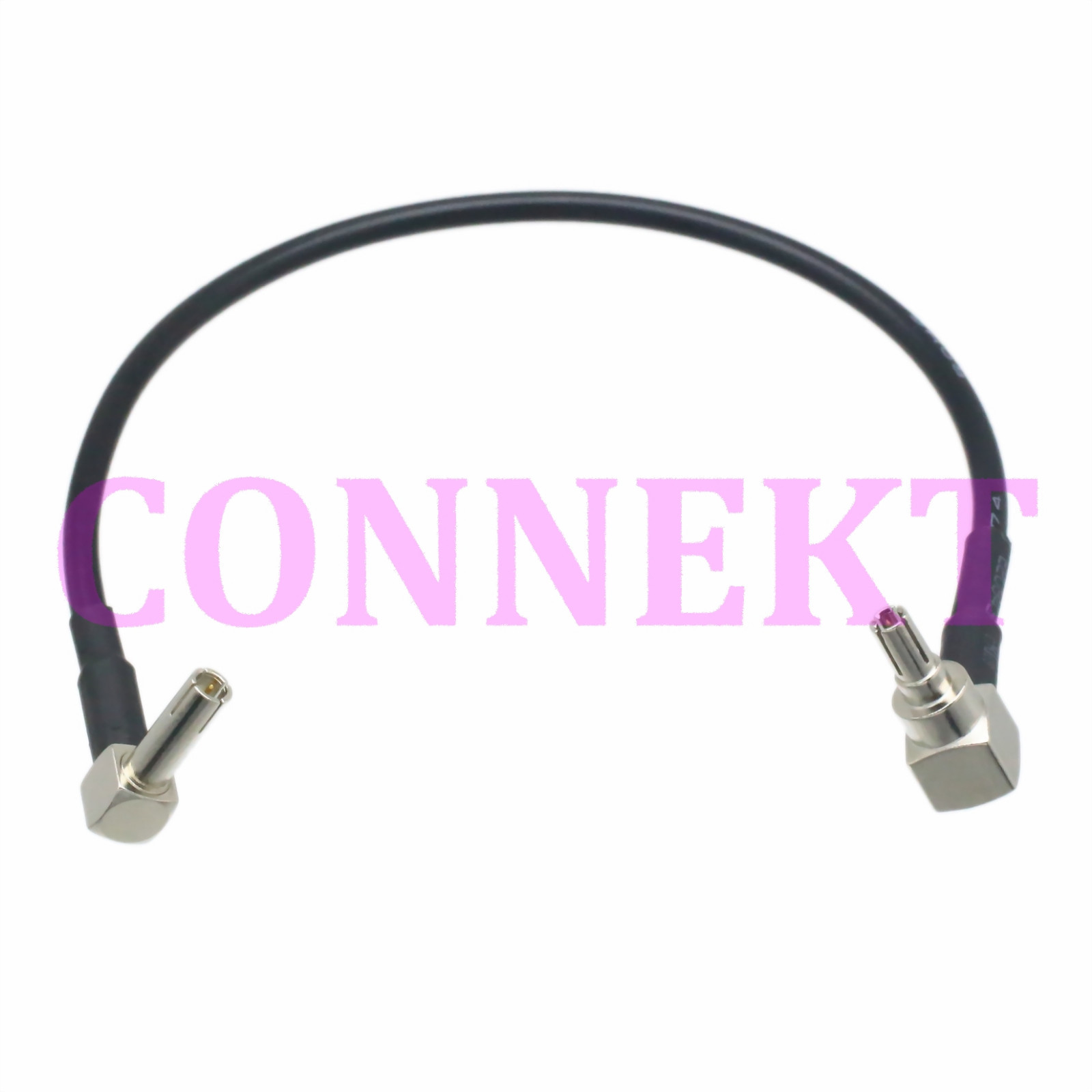 CRC9 male right angle to TS9 male plug RA RG174 cable jumper pigtail 3G modem