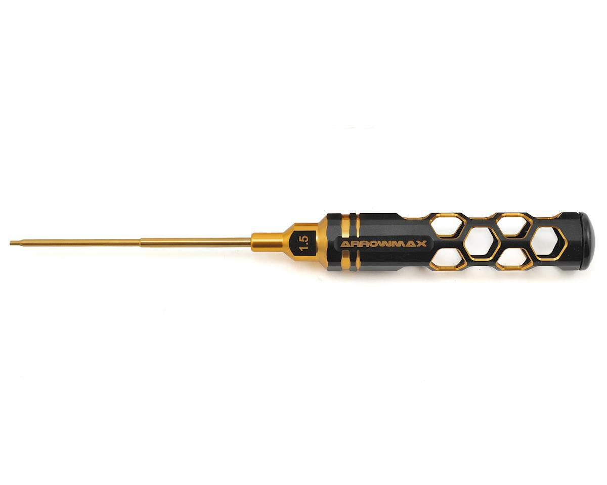 AM Arrowmax Black Golden Metric Hex Wrench (1.5mm) [AMX-410116-BG]