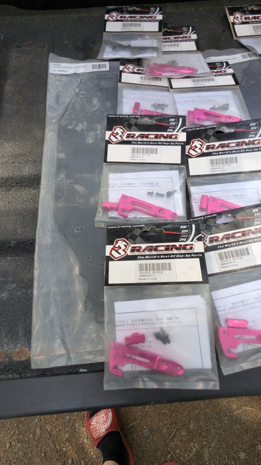 3racing Sakura RC Parts LOT On-road Car Drift Racing Chassis Tower Mount