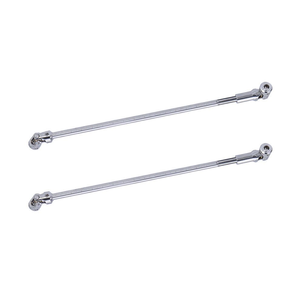 1 Pair Steel Cut to Length Drive Shaft For 1/10 RC Crawler LCG Capra SCX10 Pro