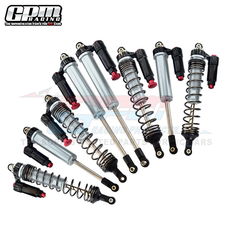 GPM Alu. Front + Rear Shock Damper for TRAXXAS 1/7 UNLIMITED Desert Racer UDR
