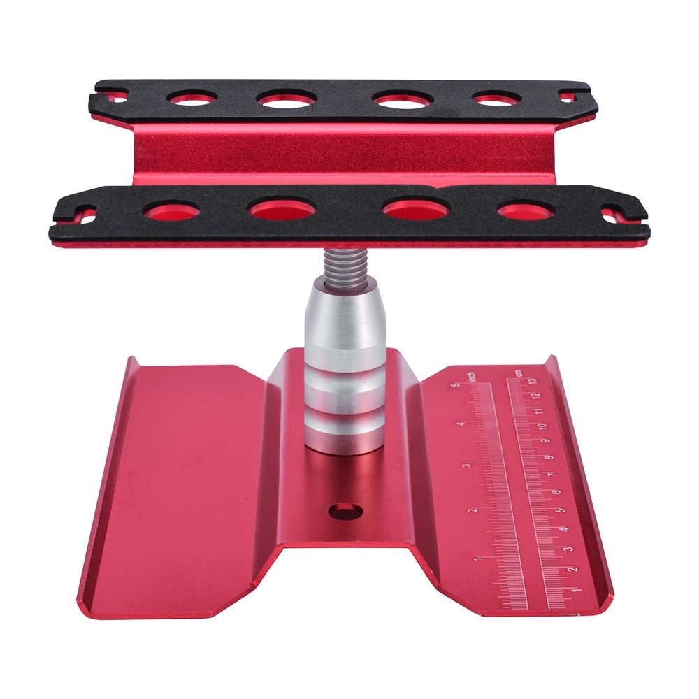 RC Car Work Stand Metal Repair Workstation w/ Magnetic Tray For 1:8 1:10 RC Car