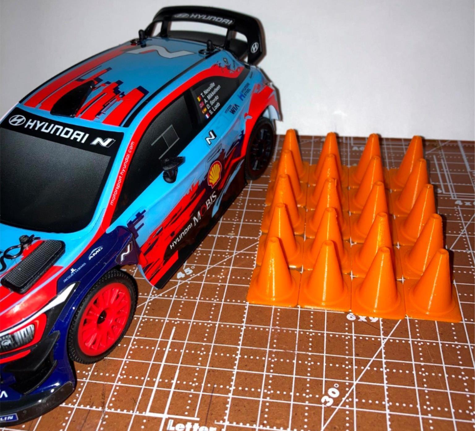 RC Car Rock Crawler Traffic Course Cones NEW COLORS