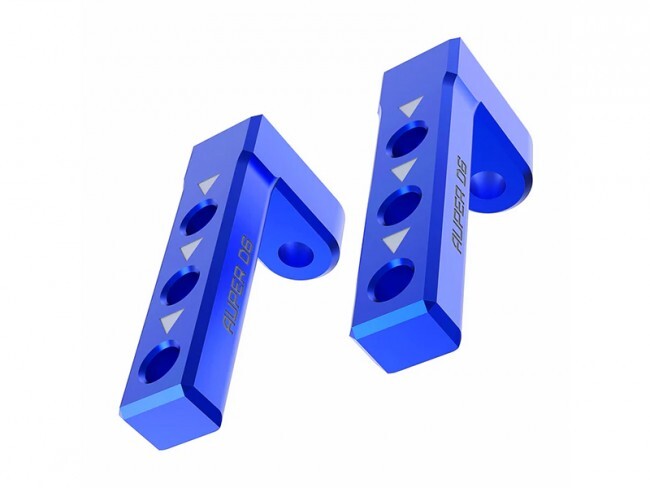 3RACING ALUMINUM FRONT / REAR BODY POST FOR 1/10 AUPER D6 S SPORT DRIFT RC CAR