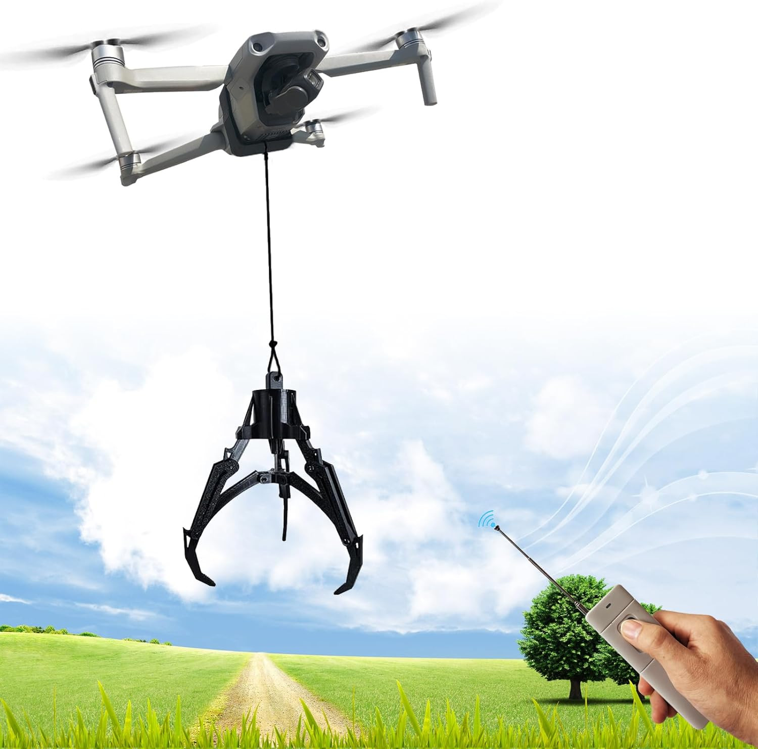 Universally Drone Airdrop System Release Device Payload Delivery Transport Drop,