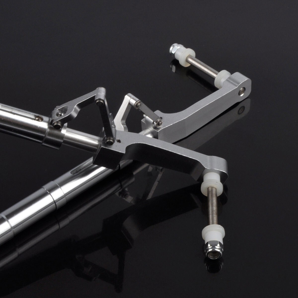 Alu Alloy Anti-Vibration Landing Gear For P57 RC Airplane ф5xD4mmx161mm 1 Set