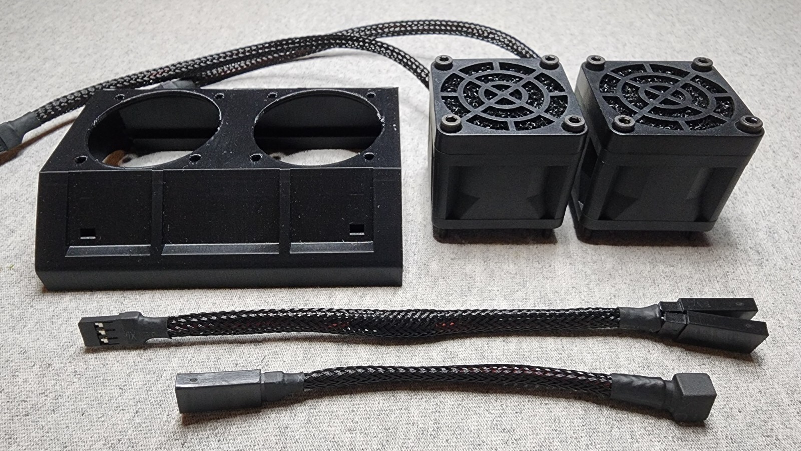 Traxxas Xmaxx dual fans w/ mount (castle creations, hobbywing, traxxas 
