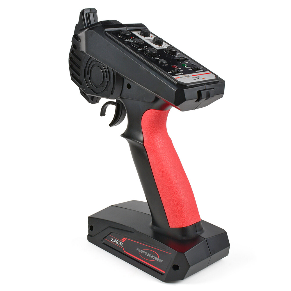 AUSTAR RC Transmitter and Receiver 2.4G 3CH 4CH 6CH for 1/10 1/8 Crawler TRX4
