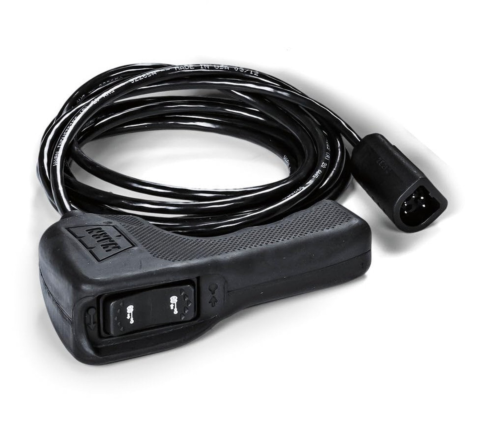 WARN 83665 Hand Held Plug-In Truck Winch Remote Controller with Ergonomic Gri…
