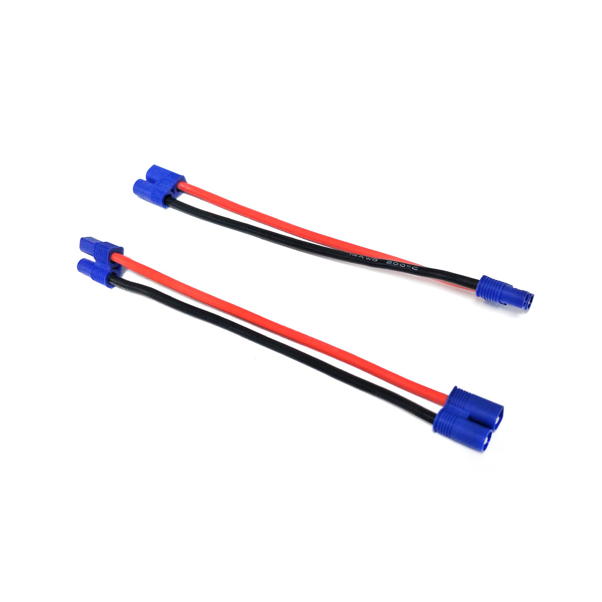 EC3 Male Female Battery Plug Cable Soft Silicon Extension Wire 14AWG 6/12/18inch
