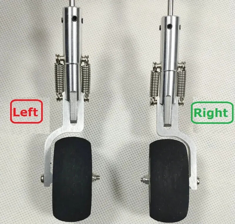 Metal Main Landing Gear for RC Planes Durable Airplanes Toys Spare Supplies
