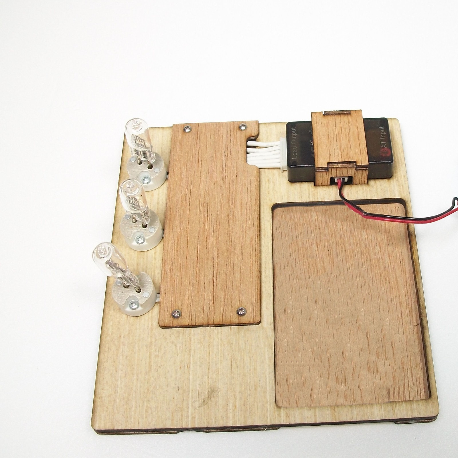 Plywood Mounting Plate Kit for Cellmeter 8 150 watt Discharger, Easy to Assemble