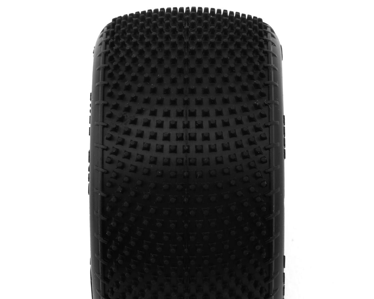 JConcepts Mini-T Fuzz Bite Pre-Mounted Rear Tires (White) (2)