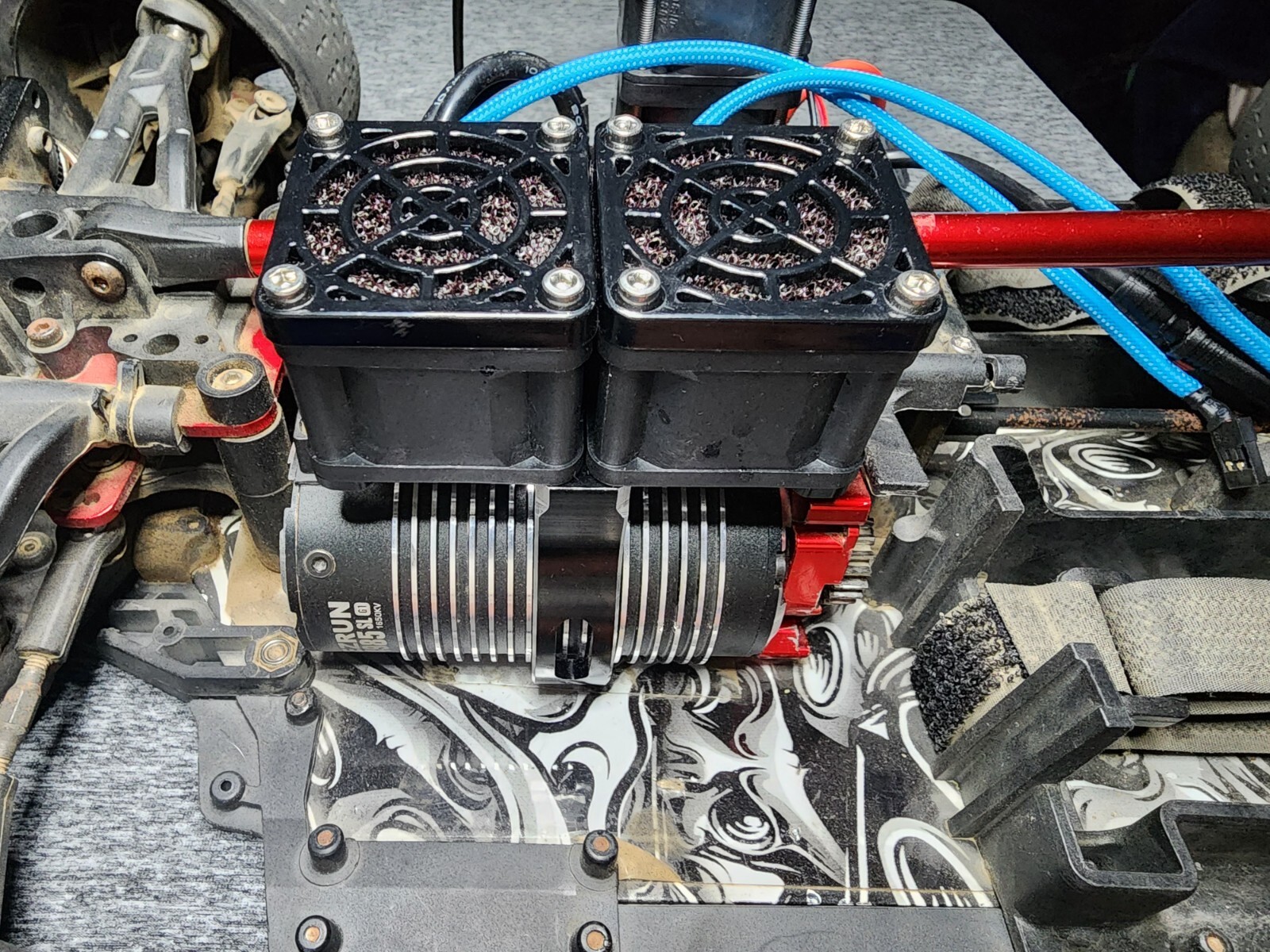 40mm Rc fan  Motor turbo fan (arrma, traxxas, team Corally, hpi) 