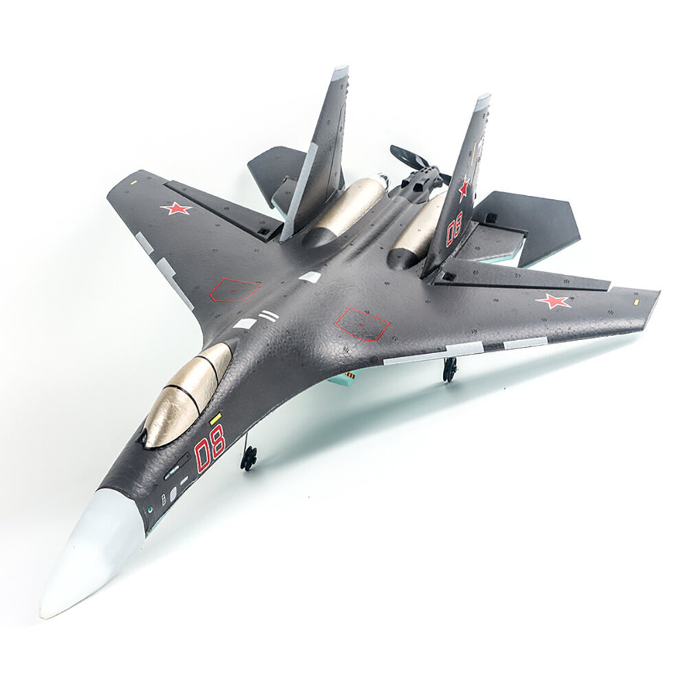 SU-35 Fighter 2.4GHz Switchable 6-Axis Gyro EPP RC toy Airplane Fixed Glide NEW