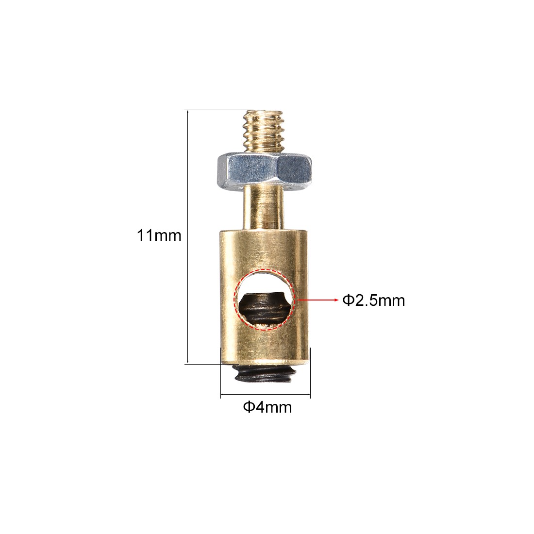 5pcs Linkage Stoppers Connecting Servo Arm Push Rod for RC Airplane