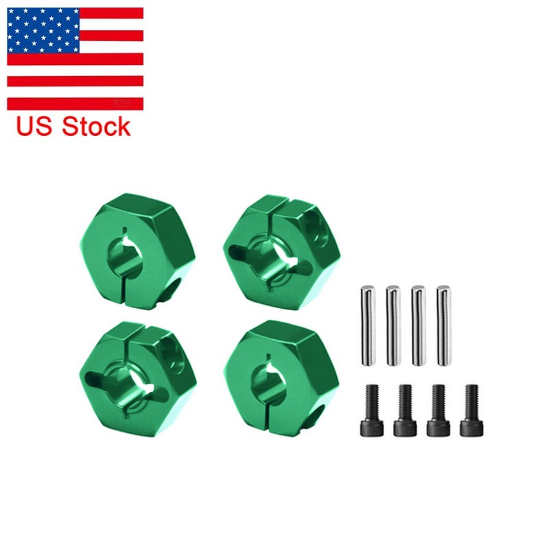 For VANQUISH PRODUCTS 1/10 H10 Optic Aluminum Hex Coupler 4PCS Complete RC Parts