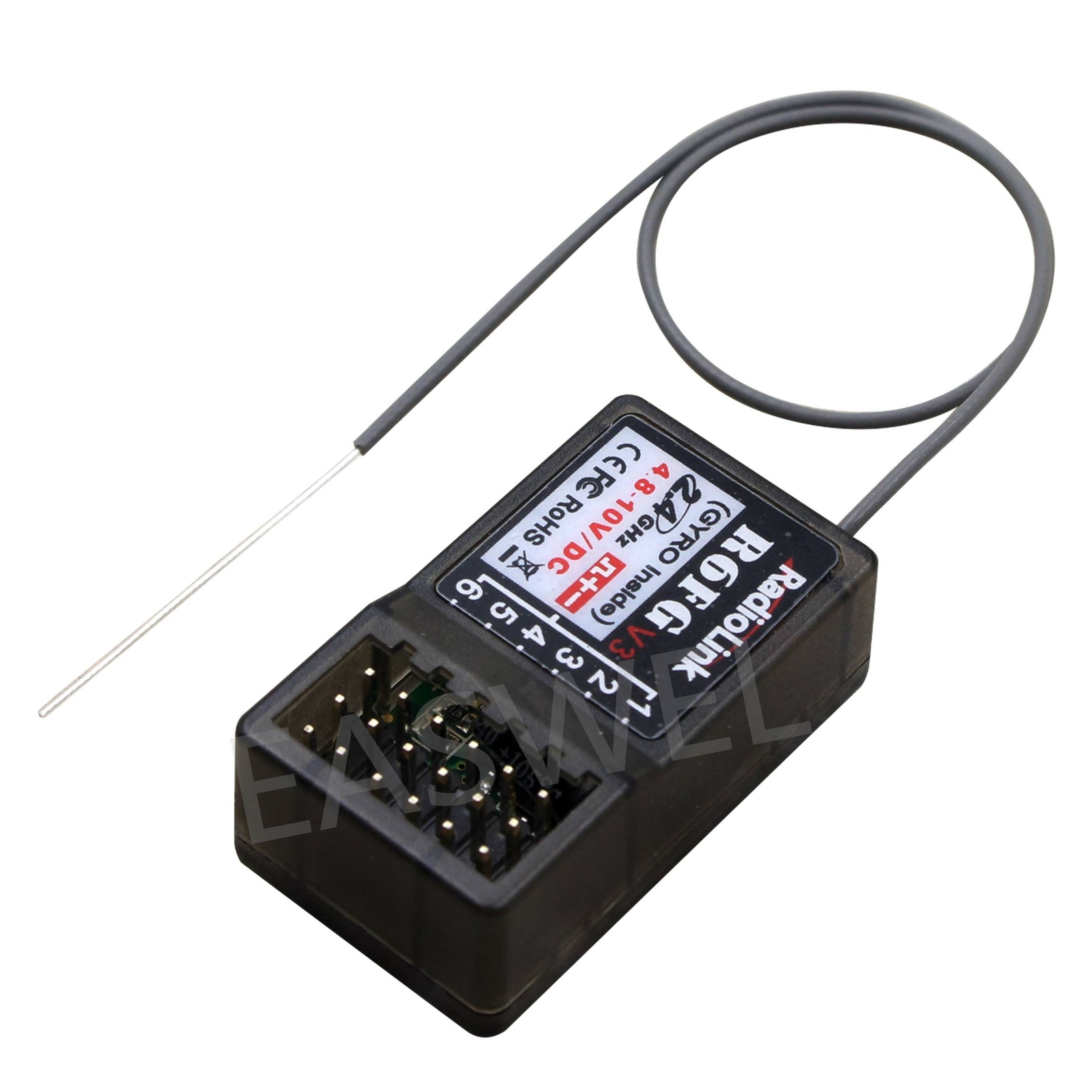 for Radiolink R6FG R6F 2.4G Receiver FHSS 6 Channel Radio Control System