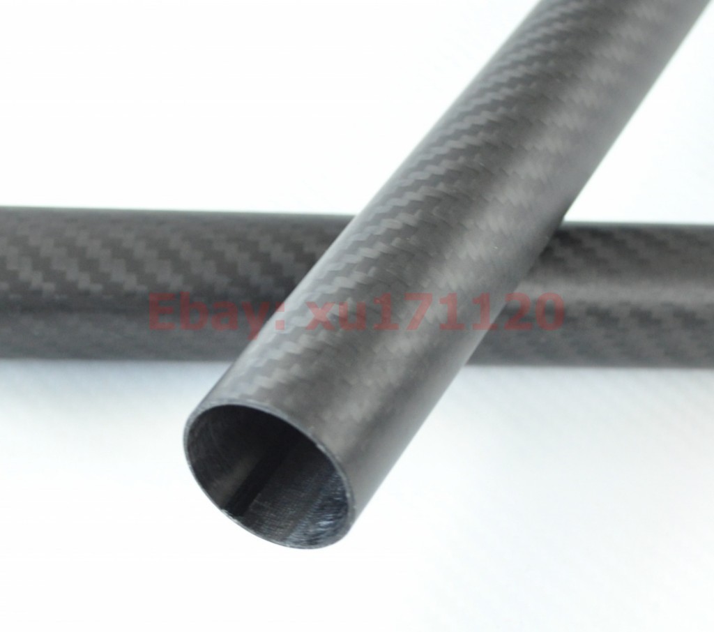 2pc Carbon Fiber Tube 16/14mm, 8/6mm 10/8mm, 12/10mm | Twill Matte | USA Stock