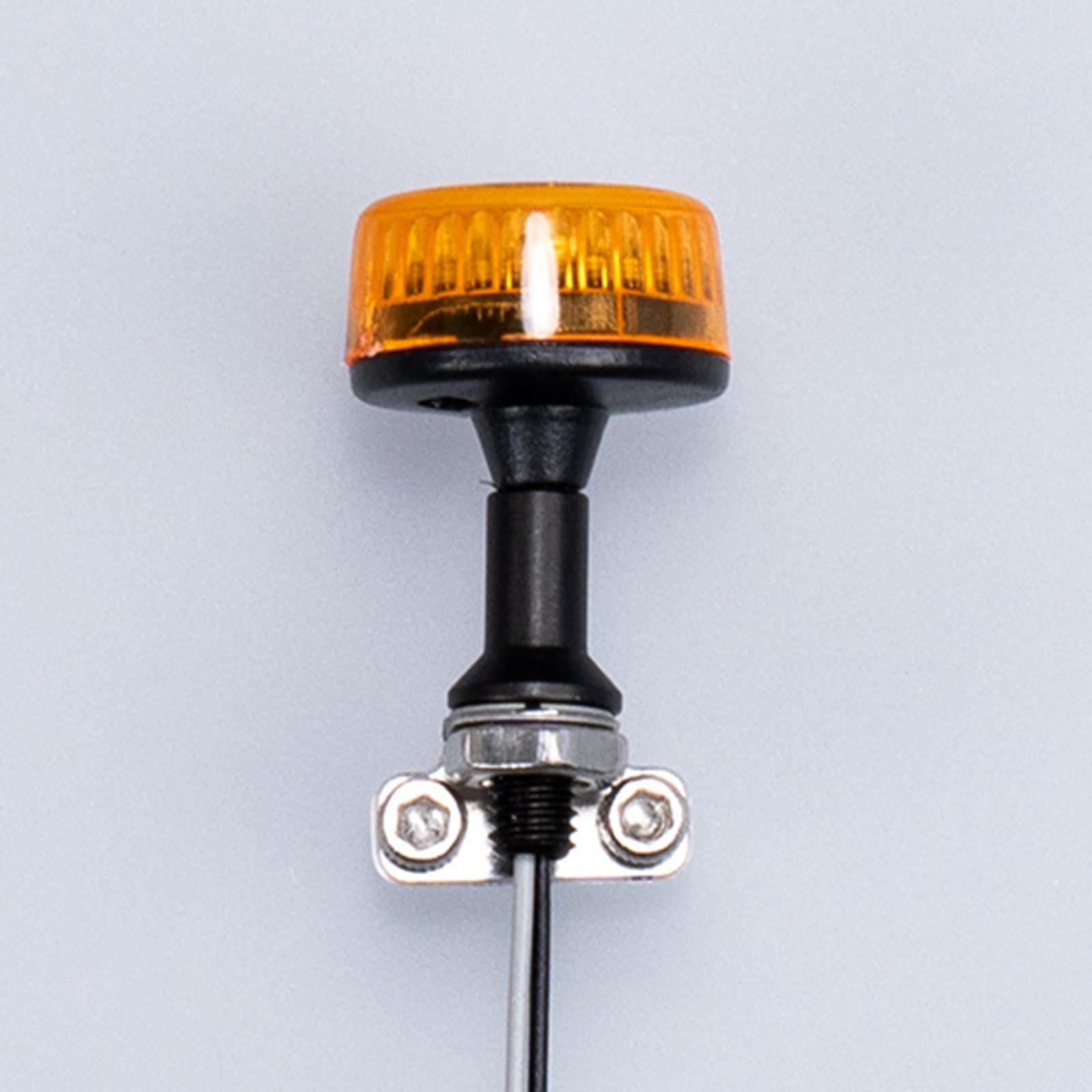 RC Car LED Rotating Alarm Lamp Flashing Light for 1/14 RC Model Car Vehicles