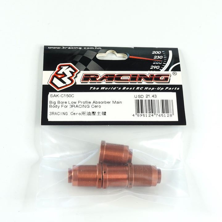 3RACING SAK-C150 Big Bore Low Profile Oil Damper 1/10 Cero Ultra FWD Sport Car