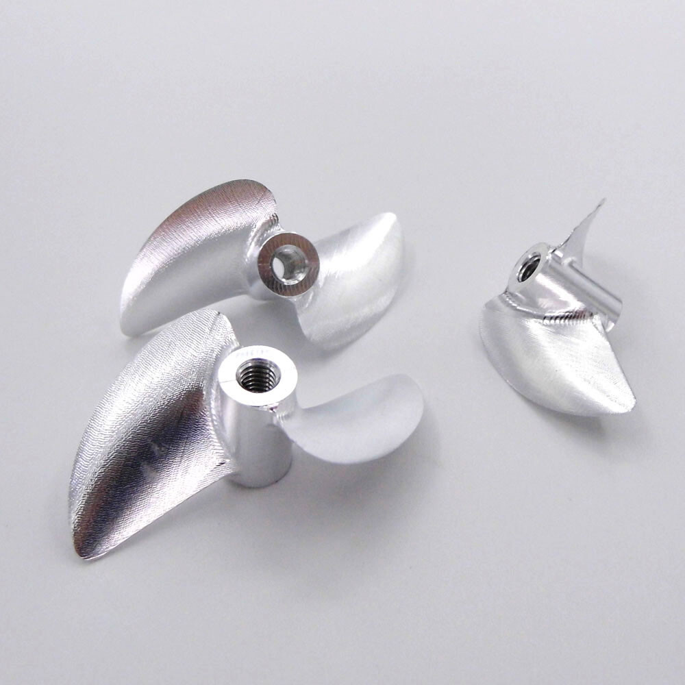 RC Boat Propeller CNC M4 4mm 30-45mm 40mm Metal Prop f RC Speed Boat MONO1 MONO2