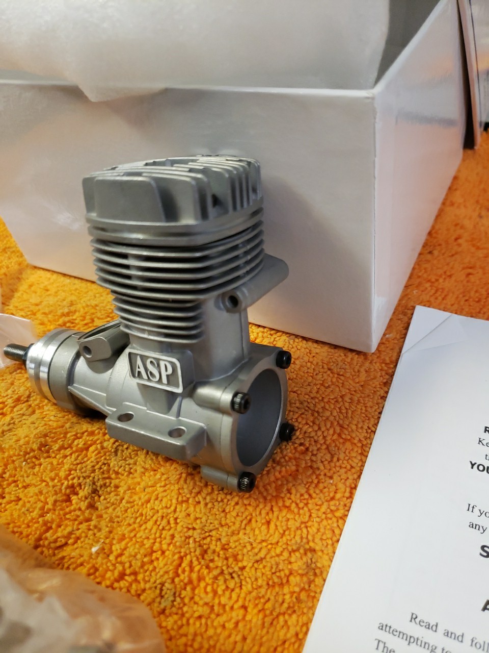 ASP Engine – ASP S52A – S 52 A RC motor – New